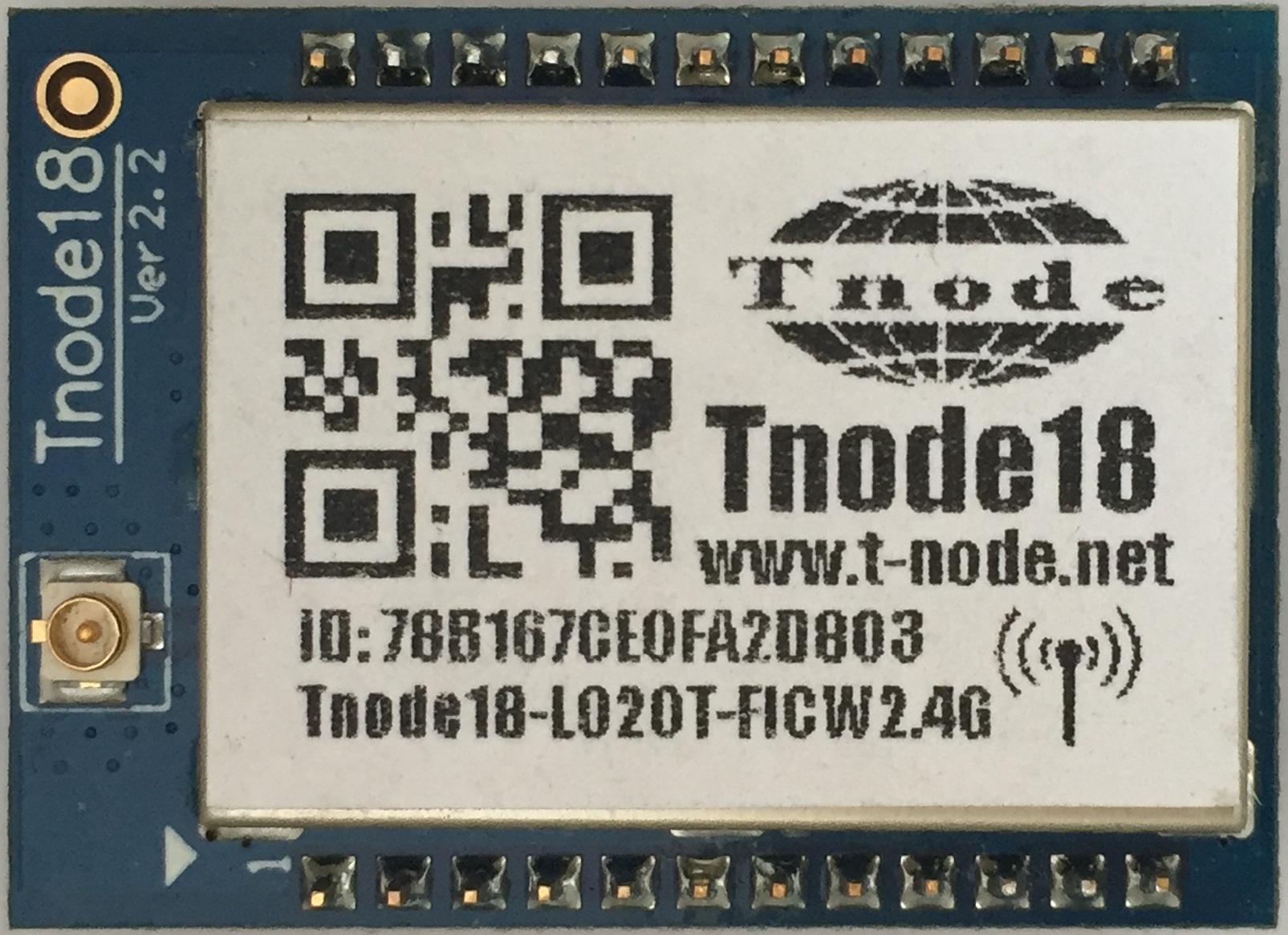 Tnode18 Zigbee-Pro無線通信模塊