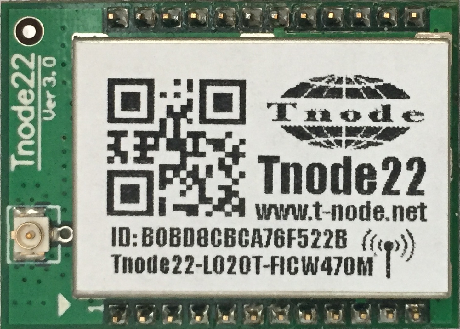 Tnode22 433MHz無線通信模塊