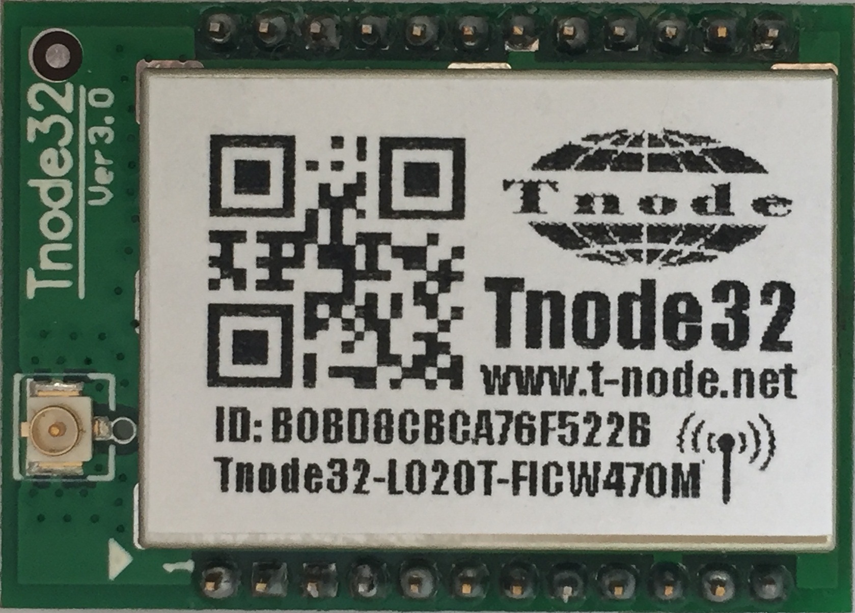 Tnode32 LoRa無線通信模塊